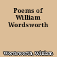 Poems of William Wordsworth