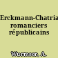 Erckmann-Chatrian, romanciers républicains