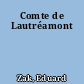 Comte de Lautréamont