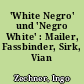 'White Negro' und 'Negro White' : Mailer, Fassbinder, Sirk, Vian