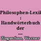 Philosophen-Lexikon : Handwörterbuch der Philosophie nach Personen