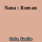 Nana : Roman