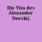 Die Vita des Alexander Nevskij