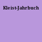 Kleist-Jahrbuch