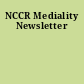 NCCR Mediality Newsletter