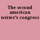 The second american writer's congress