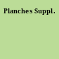 Planches Suppl.
