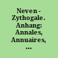 Neven - Zythogale. Anhang: Annales, Annuaires, Archives, Bibliographie, Bulletin, Dictionnaires, Possessions francaises
