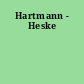 Hartmann - Heske