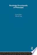Routledge encyclopedia of philosophy