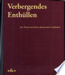 "Verbergendes Enthüllen" : zu Theorie und Kunst dichterischen Verkleidens ; Festschrift für Martin Stern