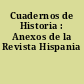 Cuadernos de Historia : Anexos de la Revista Hispania