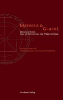 Mathesis & Graphe : Leonhard Euler und die Entfaltung der Wissenssysteme