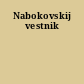 Nabokovskij vestnik