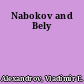Nabokov and Bely