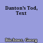 Danton's Tod, Text