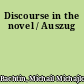 Discourse in the novel / Auszug