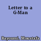 Letter to a G-Man