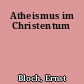 Atheismus im Christentum