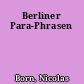 Berliner Para-Phrasen