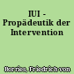 IUI - Propädeutik der Intervention