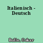 Italienisch - Deutsch