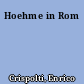 Hoehme in Rom