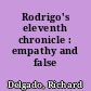Rodrigo's eleventh chronicle : empathy and false empathy