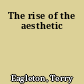 The rise of the aesthetic