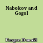Nabokov and Gogol