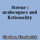 Sterne : arabesques and fictionality