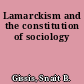 Lamarckism and the constitution of sociology