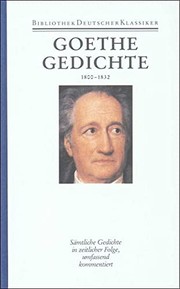Wilhelm Meisters theatralische Sendung ; Wilhelm Meisters Lehrjahre ; Unterhaltungen deutscher Ausgewanderten