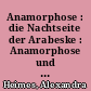 Anamorphose : die Nachtseite der Arabeske : Anamorphose und Latenz bei E.T.A. Hoffmann