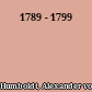 1789 - 1799