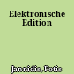 Elektronische Edition
