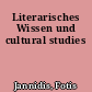Literarisches Wissen und cultural studies