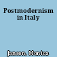 Postmodernism in Italy