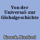 Von der Universal- zur Globalgeschichte