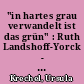 "in hartes grau verwandelt ist das grün" : Ruth Landshoff-Yorck - Jüdin, Deutsche, Berlinerin