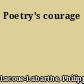Poetry's courage