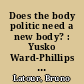 Does the body politic need a new body? : Yusko Ward-Phillips lecture, University of Notre Dame, 3rd of November 2016