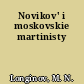 Novikov' i moskovskie martinisty