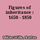 Figures of inheritance : 1650 - 1850