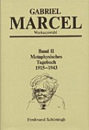 Metaphysisches Tagebuch : 1915 - 1943