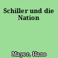 Schiller und die Nation