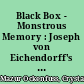 Black Box - Monstrous Memory : Joseph von Eichendorff's "Ahnung und Gegenwart"