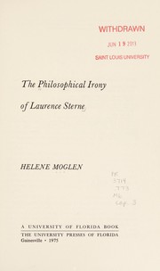 The philosophical irony of Laurence Sterne
