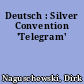 Deutsch : Silver Convention 'Telegram'