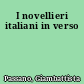 I novellieri italiani in verso
